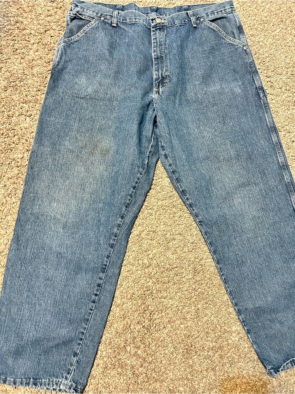 Wrangler Relaxed Fit Light Blue Jeans